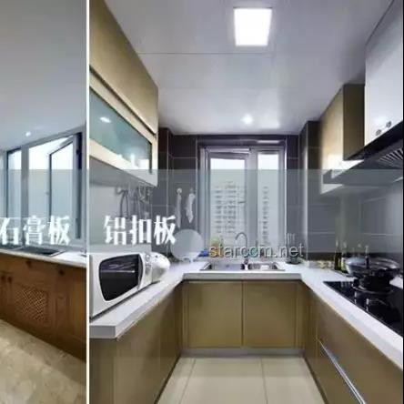家庭装修新思维：石膏板VS铝扣板，吊顶材料的跨界探索